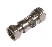 Home Range 15mm X 1/2" Straight Chrome Service Valve