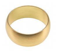 Home Range 20X Westco 10mm Bright Brass Olive - Compression Olive For Sealing Copper Pipe Joints In Plumbing Systems