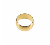 Home Range 20X Westco 12mm Bright Brass Olive - Compression Fitting Ring - Durable Seal For Copper Or Brass Pipework Connections