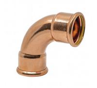 Home Range 22mm 90 Degrees Equal Elbow Press Gas Pipe Fitting - Direction Change Joint