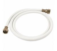 Home Range 22mm X 3/4" X 1M Nylon Flexible Tap Connector - Durable Reinforced Hose For Secure Hot & Cold Water Connections