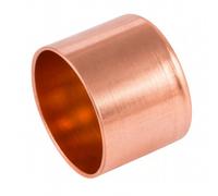 Home Range 28mm Stop End Ef61 (Pack Of 3) - Copper End Feed Fitting, Capillary Joint, Corrosion Resistant, Reliable Seal