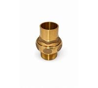 Home Range 28mm X 1" Male Iron Straight Union Adaptor Cone J Brass Compression Fitting For Plumbing Systems
