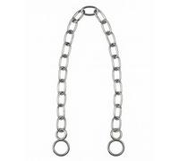 Home Range 2X 12In Oval Link Plug Chain With S Hook - Chrome Plated Chain For Bath Or Basin Plugs, Durable Metal, Easy To Fit