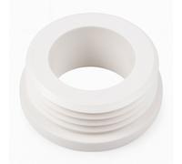Home Range 2X Internal Flush Pipe Connector White Plastic Wc Pan Fitting For Toilet Cistern Connection - Durable & Easy Fit