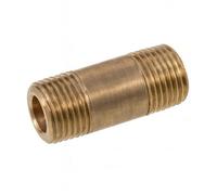 Home Range 2X Westco 1" Bsp Brass Spacer Nipple - Heavy Duty