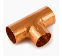 Home Range 2X Westco 10mm Equal Tee Ef24 - Copper End Feed Tee Fitting For 10mm Pipe
