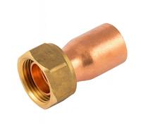 Home Range 2X Westco 15 X 3/4" Straight Tap Connector Ef62 - Copper And Brass Compression Fitting For Secure Plumbing Connections