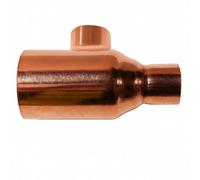 Home Range 2X Westco 28 X 15 X 15mm Reducing Tee Ef27 - Copper End Feed Fitting, Capillary Joint, Durable & Corrosion Resistant