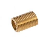 Home Range 5X Westco 1/2" Bsp Brass Running Nipple - Heavy Duty