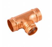 Home Range 5X Westco 10mm Copper Equal Tee Sr24 - Solder Ring C X C X C Fitting For Hot And Cold Water And Heating Systems