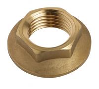Home Range 5X Westco 3/4" Heavy Brass Tap Back Nut - Strong Secure Fixing For Basin And Bath Taps, Corrosion-Resistant