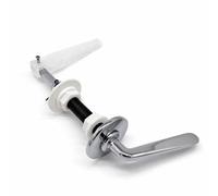 Home Range 6" Extended Handle Pack Chrome Plated - Long Lever With Fixings For Valves And Taps