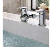 Home Range Cascada Chrome Bath Shower Mixer With Diverter, Switch Between Bath And Shower