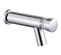 Home Range Chrome Brass Wall Mount Non Concussive Bathroom Tap - Timed 10 Seconds