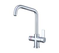 Home Range Clever Alpina Instant 4-In-1 Digital Hot Water Tap Chrome