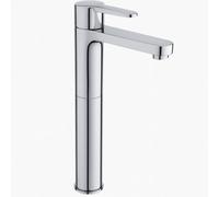 Home Range Exstasy Tall Mono Basin Mixer Chrome - Modern High-Rise Basin Tap With Solid Brass Body & Lever Handle Control