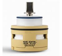 Home Range Hk100 35mm Ceramic Tap Cartridge - Sedal Replacement Mixer Valve For Single Lever Taps (Hot & Cold Control)