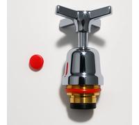 Home Range Hkh15Cp 3/4" Hot Tap Headwork - Compression Valve Replacement With Chrome Cross Handle