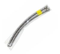 Home Range M10 X 15mm X 500mm Push Fit Mono Tap Flex Hose With 70mm Tail Stainless Steel Braided Wras