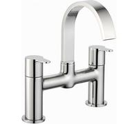 Home Range Risco Luxury Bath Filler Chrome - Dual Lever