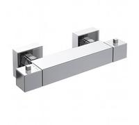 Home Range Square Thermostatic Shower Bar Chrome Plated Solid Brass