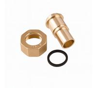 Home Range Westco 1" X 22mm Gas Meter Union With Washer - Brass Female Union To Copper Pipe Fitting For Gas Installations