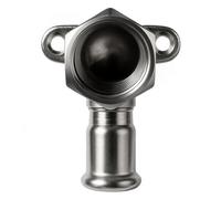 Home Range Westco 15 X 1/2'' C X Fi 90 Degrees Wall Plate Elbow Stainless Steel Press Fitting For Water Systems - Secure Pipe Connection