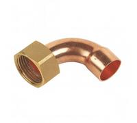 Home Range Westco 15mm X 1/2" Bsp Bent Tap Connector Sr63 - Brass