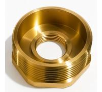 Home Range Westco 2" X 3/4" Brass Hexagon Reducing Bush - Male To Female Bsp Thread (Cb Brass)