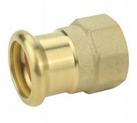 Home Range Westco 22 X 3/4" Press Gas Coupling - Copper Press X 3/4" Female Thread Fitting For Gas Pipe Systems