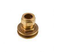 Home Range Westco 22mm Dzr Brass Tank Connector J605 - Compression Fitting For Hot & Cold Water Storage Tanks, No Soldering
