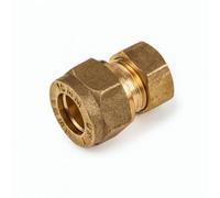Home Range Westco 22mm Stop End J640 (Dzr) - Brass Compression Fitting For Secure Pipe Sealing & Corrosion Resistance In Plumbing