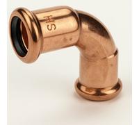 Home Range Westco 22mm X 15mm Copper Press Reduced Elbow - Water Fitting