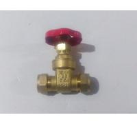 Home Range Westco 28mm Compression Brass Bs Gate Valve