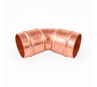 Home Range Westco 28mm Copper 45 Degrees Elbow Sr21 - Solder Ring Fitting For Plumbing & Heating