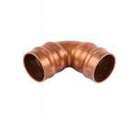 Home Range Westco 28mm Copper 90 Degrees Elbow Sr12 - End Feed Plumbing Fitting