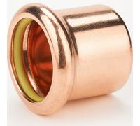 Home Range Westco 28mm Press Stop End - Copper Gas Pipe End Cap For Press-Fit Systems