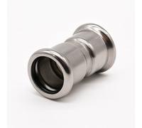 Home Range Westco 28mm Stainless Steel Press Straight Coupling - Water Pipe Connector