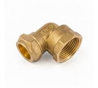 Home Range Westco 28mm X 1" Brass Compression Elbow C X Fi J609 (Dzr) - Female Iron 90 Degrees Plumbing Fitting