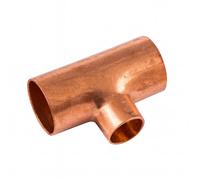 Home Range Westco 42 X 42 X 22mm Reducing Tee Ef25 - Copper End Feed Fitting, Capillary Joint, Reliable & Corrosion Resistant