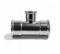 Home Range Westco 42 X 42 X 28mm Stainless Steel Reducing Tee Press Fitting For Water Systems - Durable Corrosion-Resistant Joint