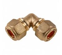 Home Range Westco 42mm Brass Compression Elbow C X C - 90 Degrees Equal Pipe Fitting Connector For Copper Plumbing
