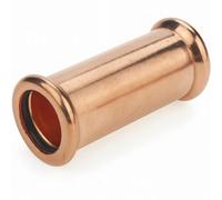 Home Range Westco 42mm Copper Press Slip Coupling - Straight Pipe Repair Fitting For Water Systems