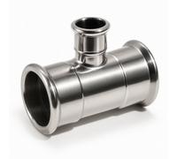 Home Range Westco 54 X 54 X 28mm Stainless Steel Press Reducing Tee - Water Pipe Fitting - Heating & Potable Water Systems