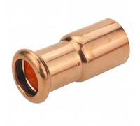 Home Range Westco 76 X 67mm Copper Press Fit Fitting Reducer - Water System Pipe Size Adapter For Secure Press Connections