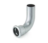 Home Range Westco Press Fitting 22mm 90 Degrees Street Elbow - Stainless Steel, Water Press Connector