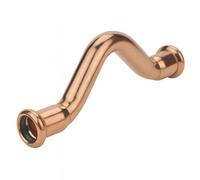 Home Range Westco Press Fitting 22mm Full Crossover - Copper Water Pipe Bridge Connector