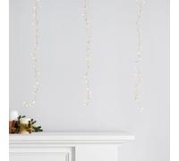 Home Reflections Jewelled Light Curtain GOLD
