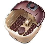 Home relaxation Luxury Foot Spa Bath Massager Bub with Infrared Heat Heated Foot Soak + 12 Rolling Massage Wheels